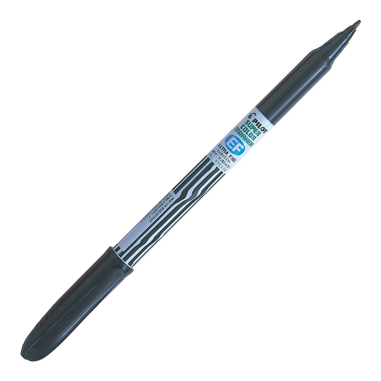 Pilot Super Colour Permanent Marker Extra Fine Black – City Books & Lotto