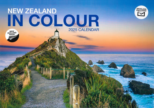 2025 Calendar New Zealand In Colour