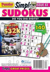 Puzzler Simply Sudoku Magazine