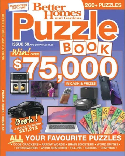 Better Homes and Gardens Puzzle Book