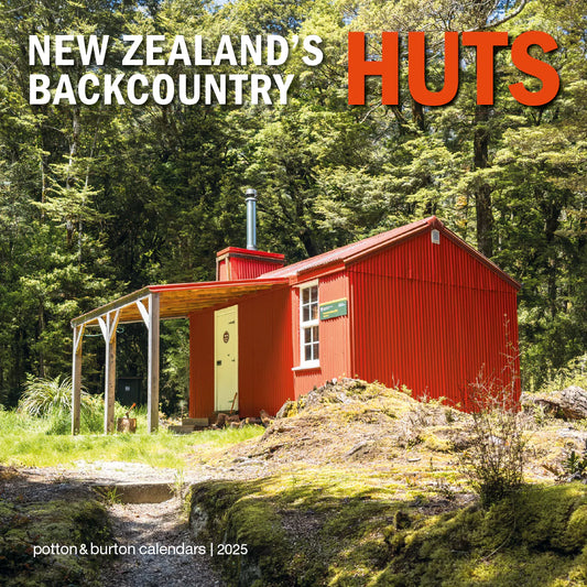 2025 Calendar New Zealand Back Country Huts