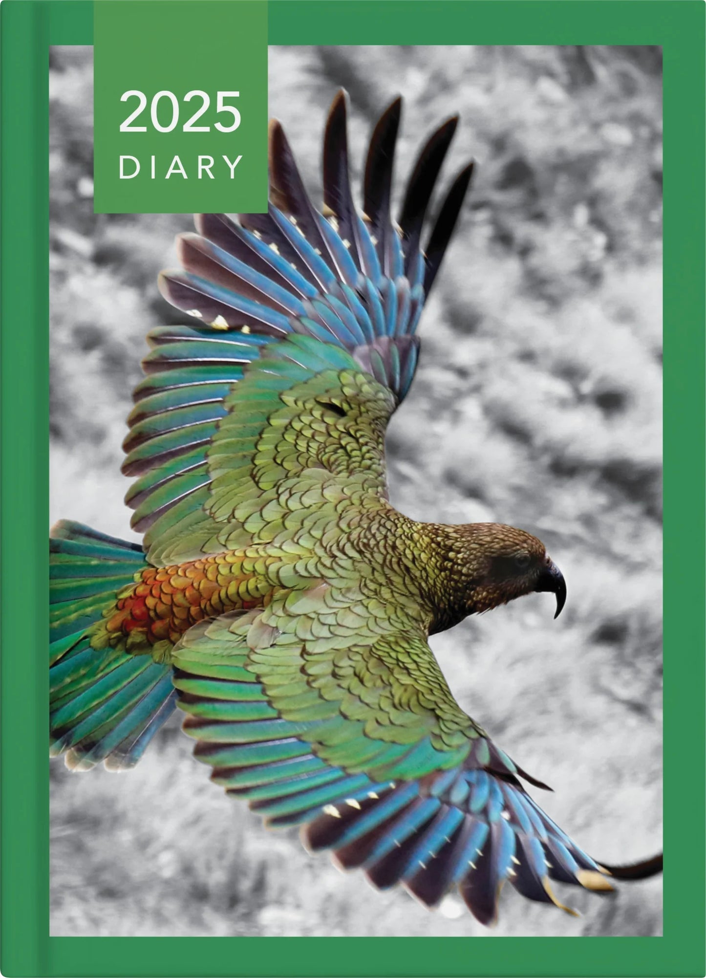 Diary 2025 Collins A53 NZ Birds Week to View