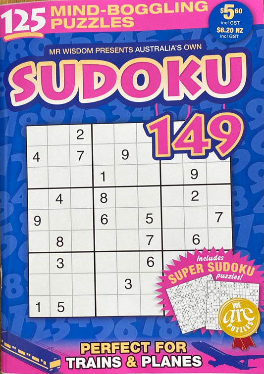 Mr Wisdom Presents Sudoku Magazine