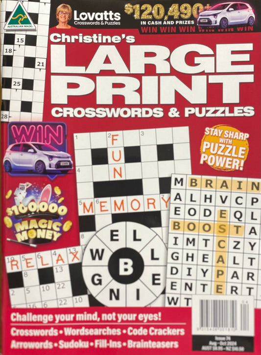 Lovatts Large Print Crossword & Puzzle Collection