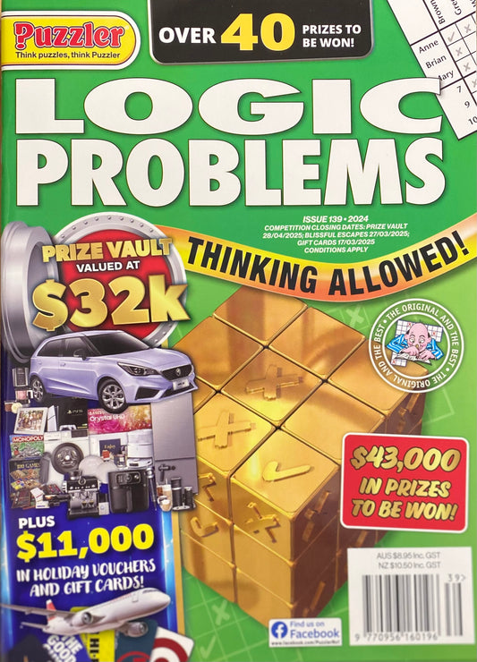 Puzzler Logic Problems