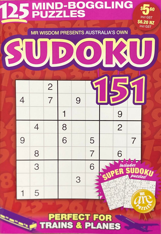 Mr Wisdom Presents Sudoku Magazine