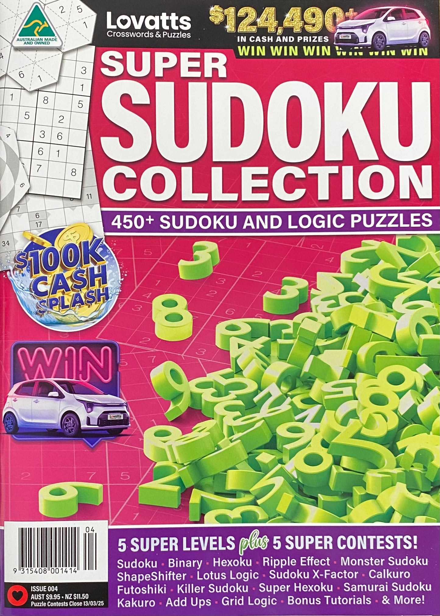 Lovatts Super Sudoku Collection