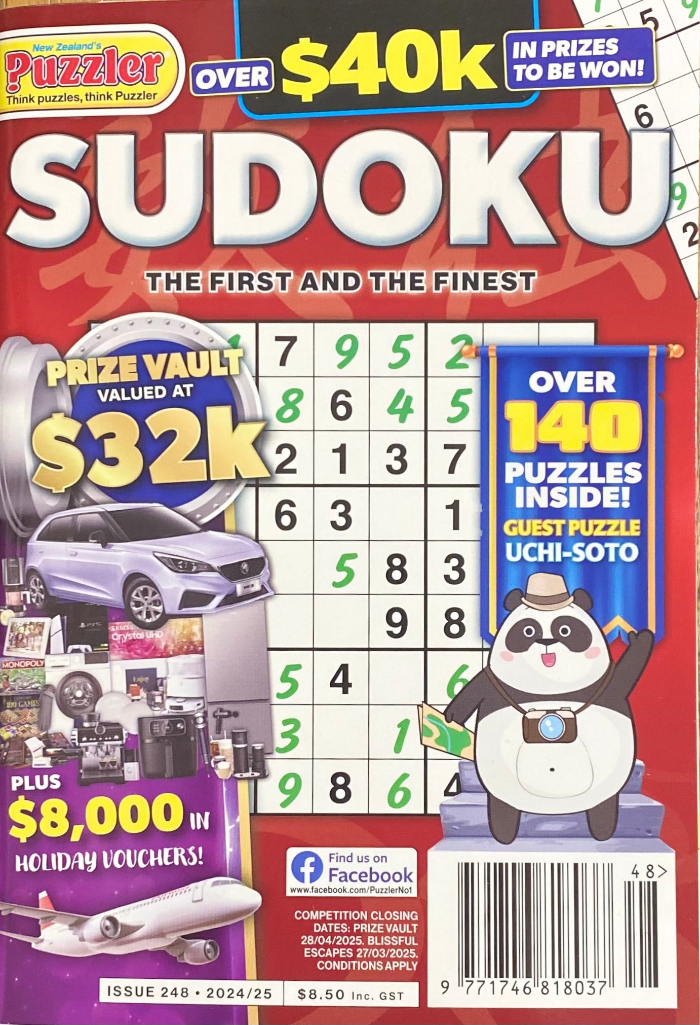 Puzzler Sudoku Magazine