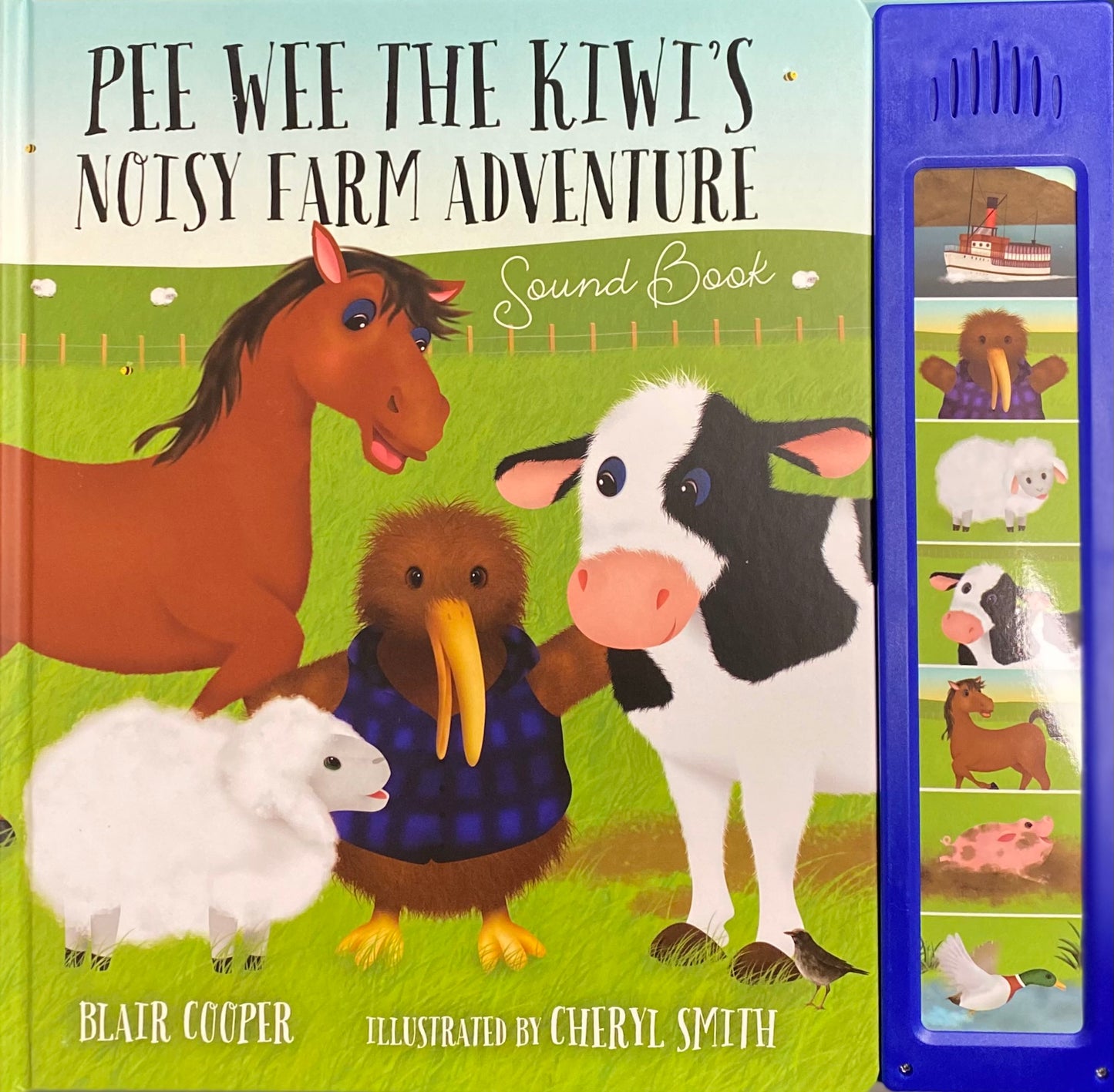 Pee Wee the Kiwis Noisy Farm Adventure Sound Book