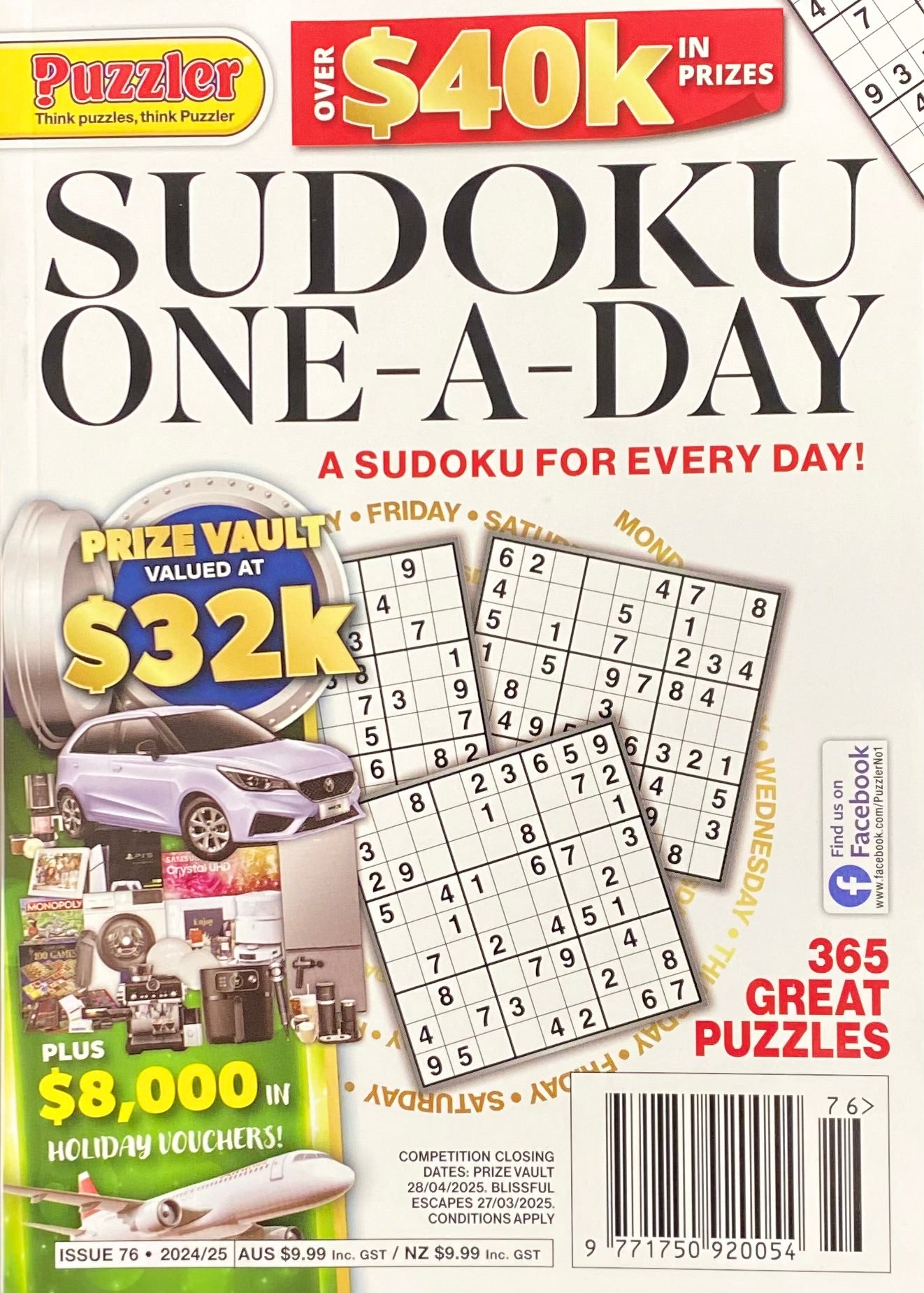 Puzzler Sudoku One A Day