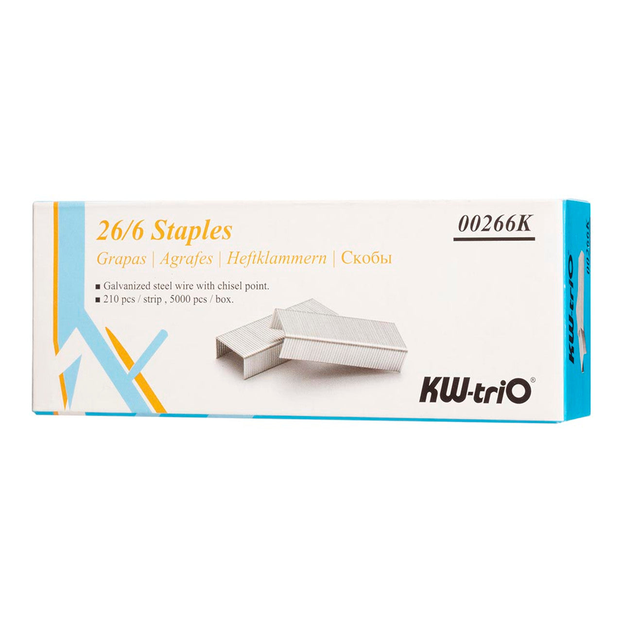 KW-triO Staples 26/6 Pack of 5000