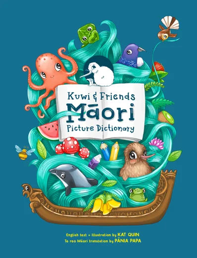 Kuwi & Friends Māori Picture Dictionary