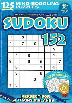 Mr Wisdom Presents Sudoku Magazine