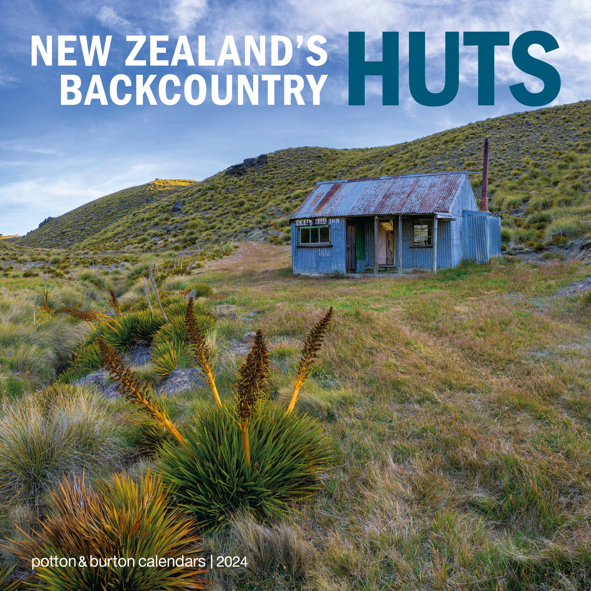 2024 Calendar New Zealand Back Country Huts City Books Lotto   NZ Backcountry Huts 2024 FC 300dpi 2048x2048 