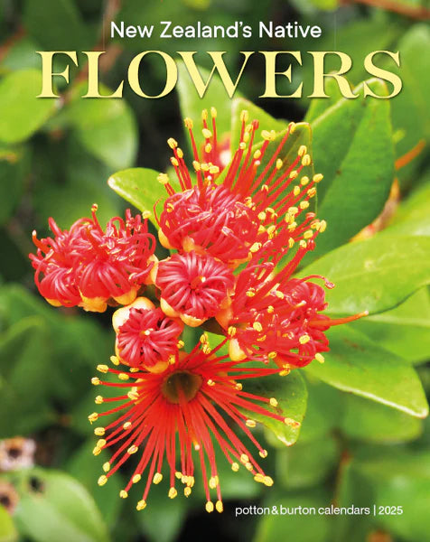 2025 Calendar New Zealand Flowers