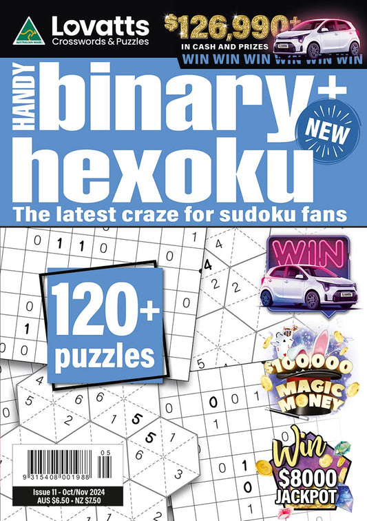 Lovatts Handy Binary + Hexoku Magazine