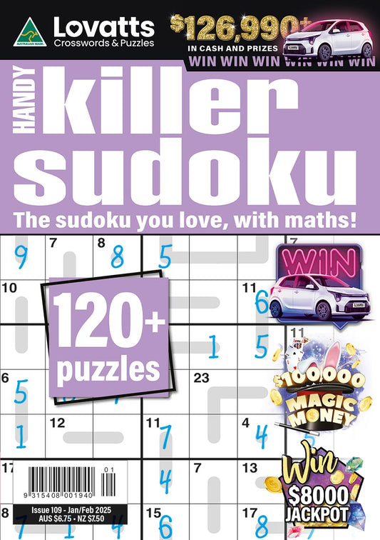 Lovatts Handy Killer Sudoku