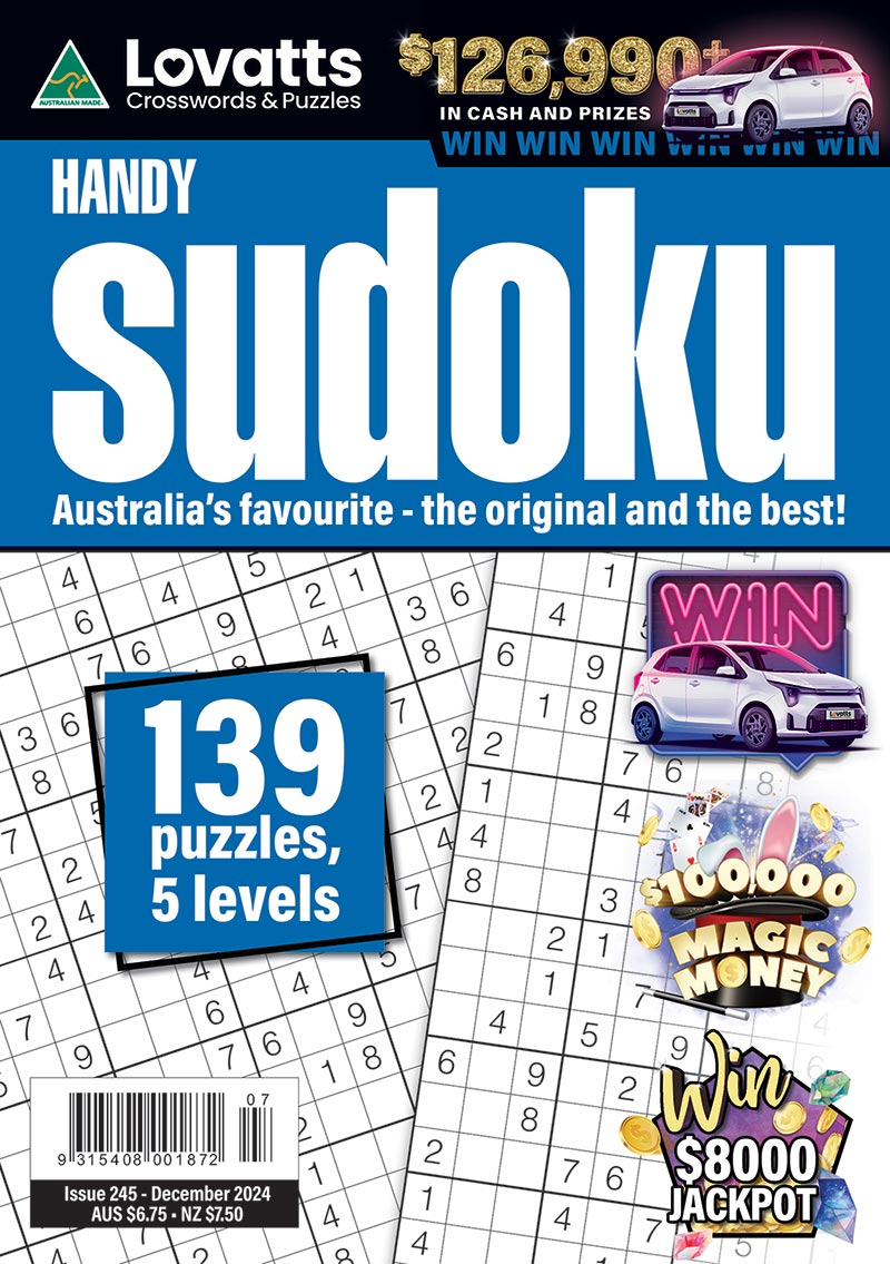 Lovatts Handy Sudoku Magazine