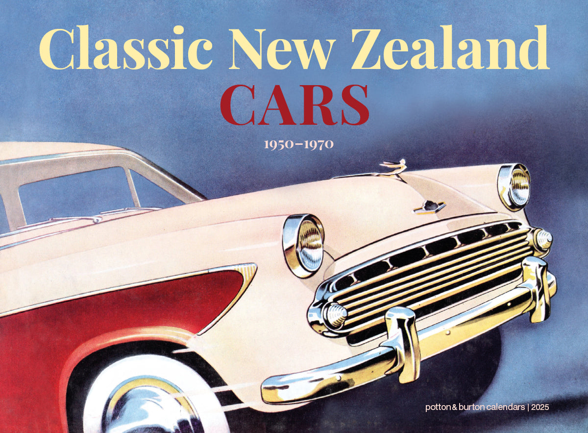 2025 Classic New Zealand Cars Calendar