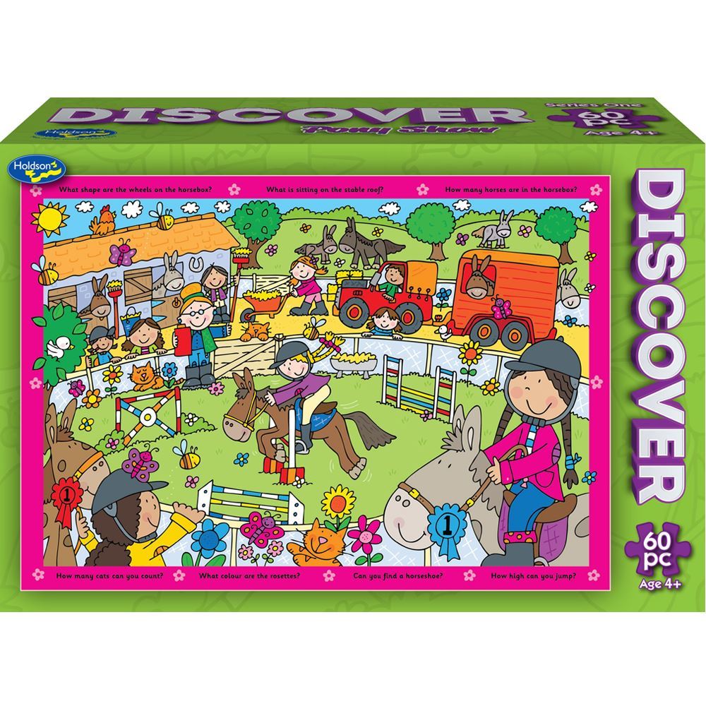 Holdson Puzzle 60 PC Discover Assorted