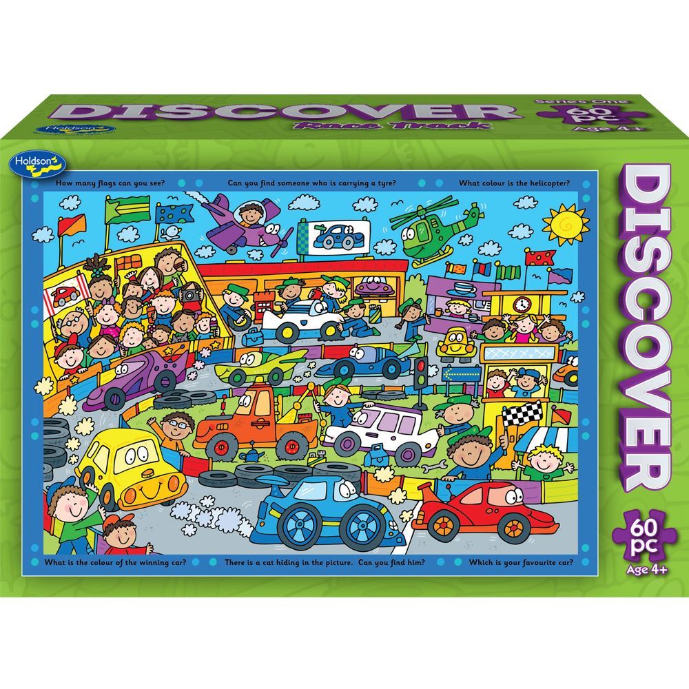 Holdson Puzzle 60 PC Discover Assorted