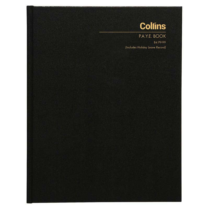 WAGE BOOK COLLINS B4 112LF - City Books & Lotto