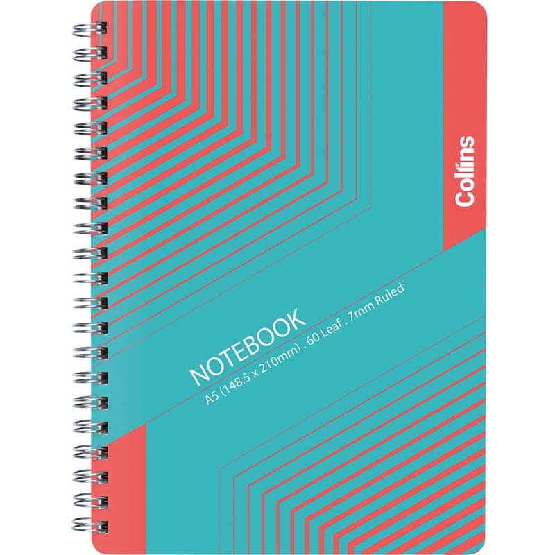 NOTEBOOK COLLINS PP A5 60 LEAF - City Books & Lotto