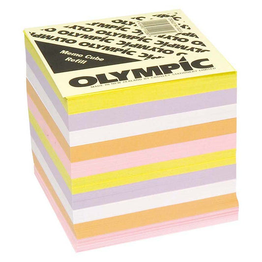 Olympic Memo Cube Refill Full Height. - City Books & Lotto