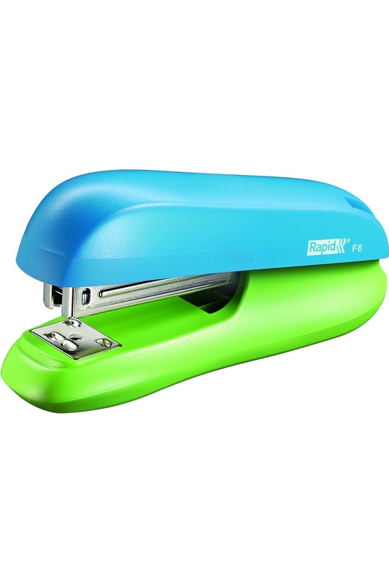 STAPLER RAPID F6 FUNKY BLUE/GREEN - City Books & Lotto