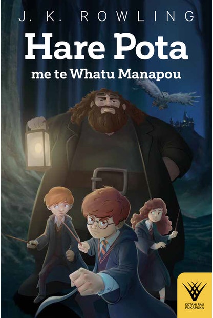 HARE POTA ME TE WHATU MANAPOU (HARRY POTTER & THE PHILOSOPHER'S STONE by JK Rowling) TE REO MAORI EDITION - City Books & Lotto