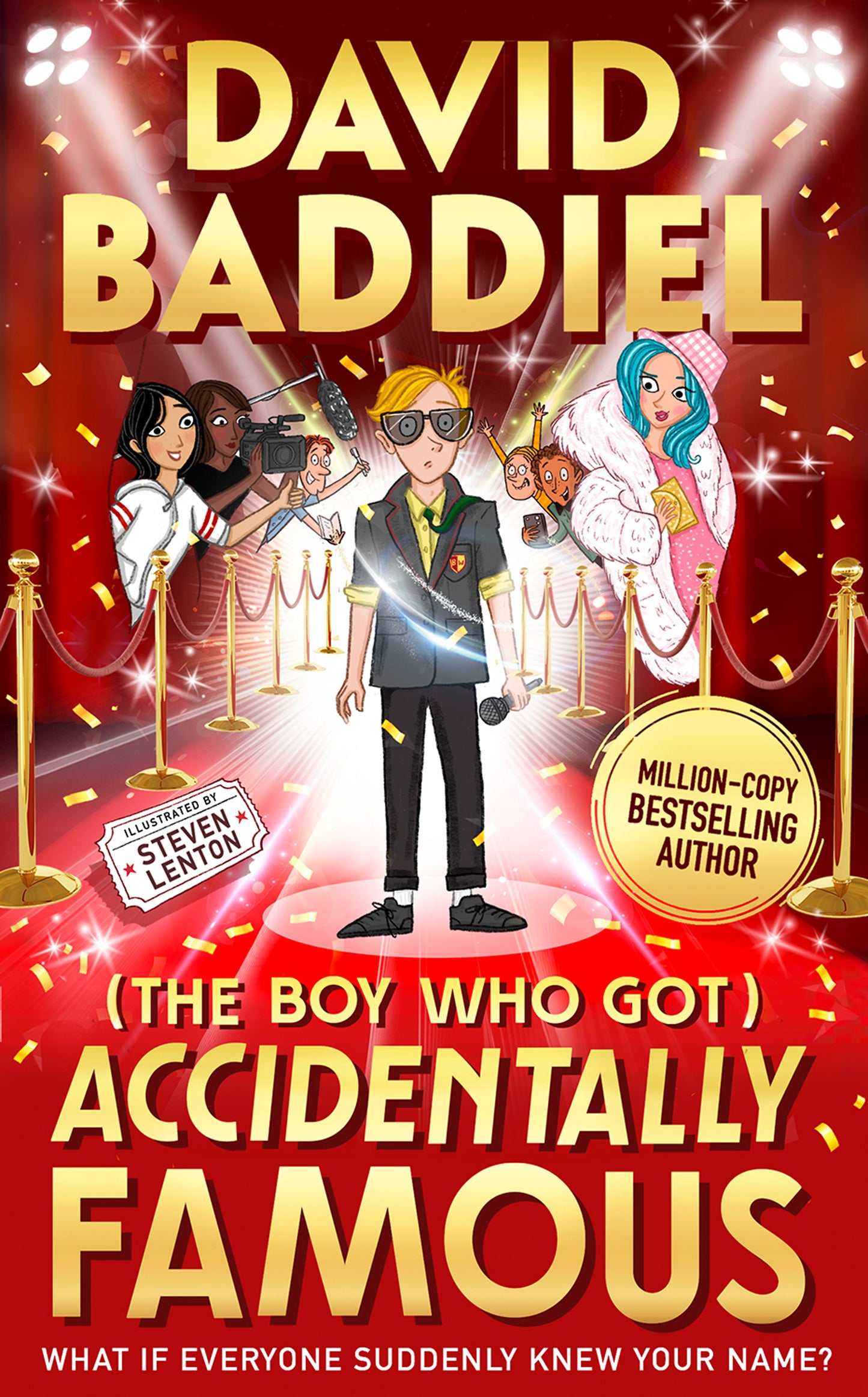 The Boy Who Got Accidentally Famous David Baddiel - City Books & Lotto