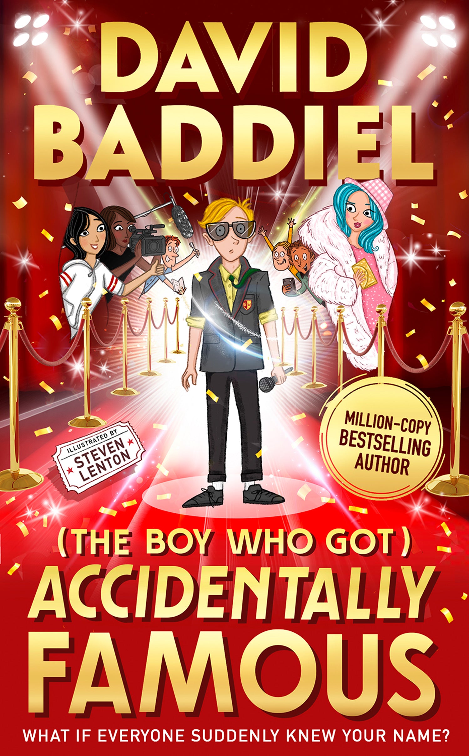 The Boy Who Got Accidentally Famous David Baddiel - City Books & Lotto