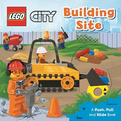 Lego City Building Site A Push Pull and Slide Book - City Books & Lotto