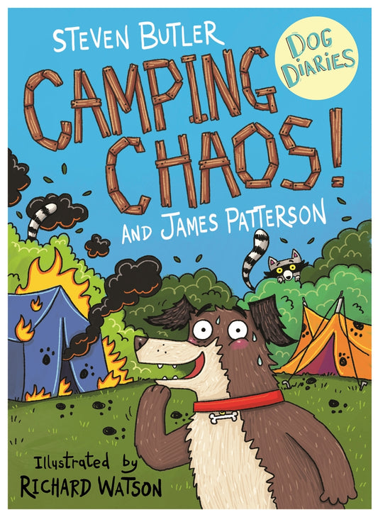 Dog Diaries 5 Camping Chaos by Steven Butler and James Patterson - City Books & Lotto