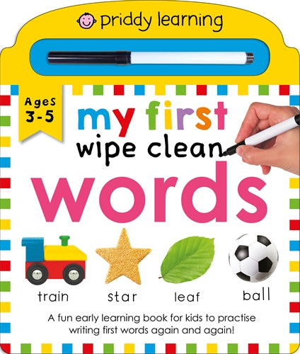 MY FIRST WIPE CLEAN: WORDS by Roger Priddy - City Books & Lotto