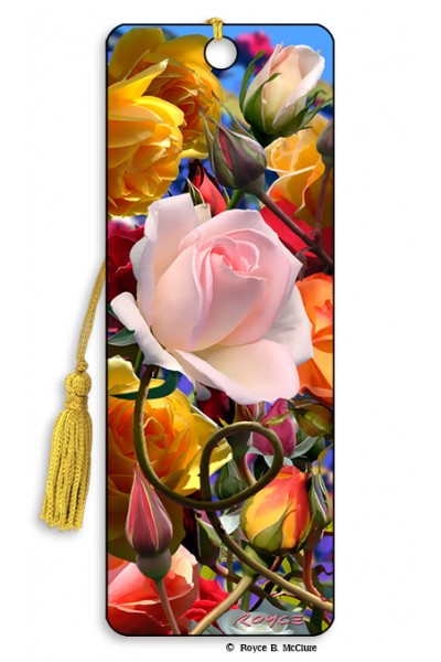 Bookmark Roses - City Books & Lotto