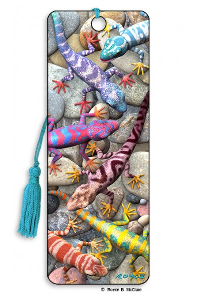 Bookmark Geckos - City Books & Lotto