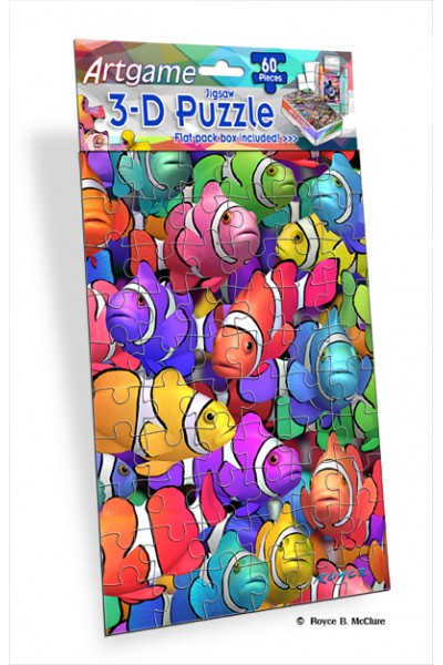 MINI JIGSAW 3D CLOWNFISH - City Books & Lotto