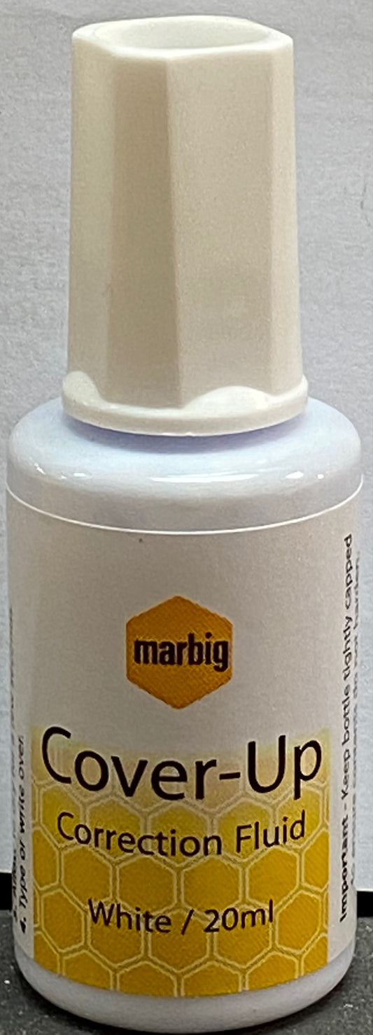 Marbig® Correction Fluid WhiteOut - City Books & Lotto