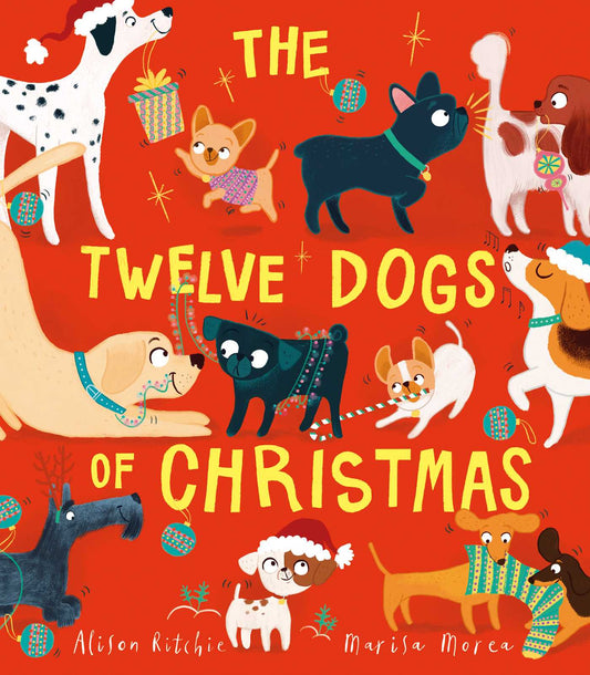 Twelve Dogs of Christmas by Alison Ritchie and Marisa Morea - City Books & Lotto