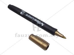 MARKER PEN ARTLINE SUPREME METALLIC GOLD PERMANENT - City Books & Lotto